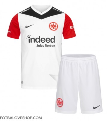 Eintracht Frankfurt Dětské Domácí Dres 2024-25 Krátký Rukáv (+ trenýrky)